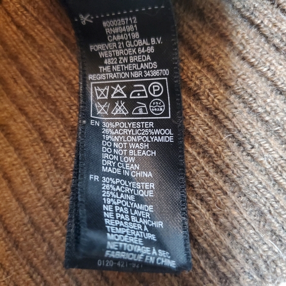 Forever 21 Brown Knit Sweater - Picture 7 of 7